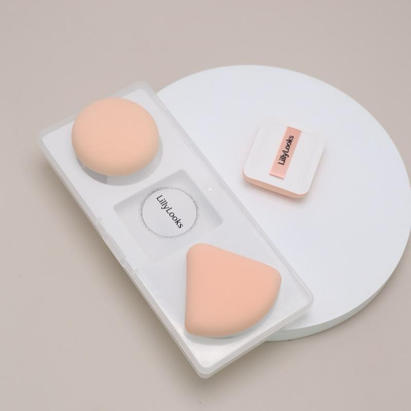 Soft Makeup Powder Puff Set